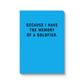 GoldFish Memory Paperback Notebook (A5)